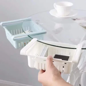 Adjustable Plastic Refrigerator Storage Baskets