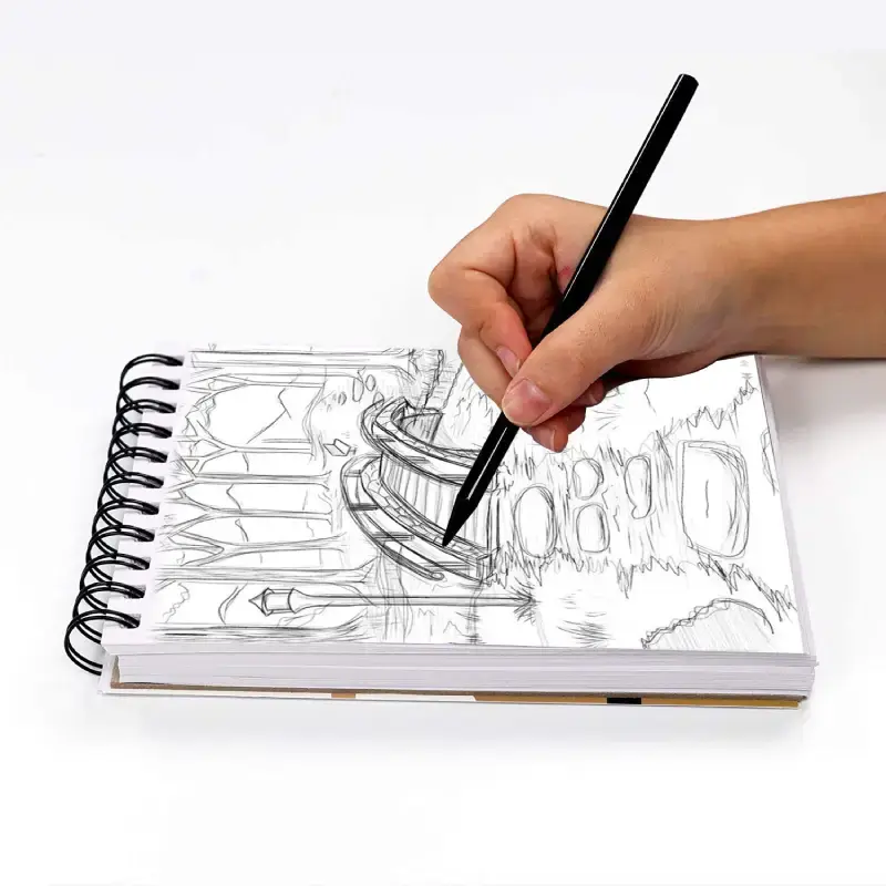 Askprints A5 Sketchbook Set of 2 - 50 Sheets, 5.8x8.3 Inch, Spiral-Bound Askprints A5 Sketchbook