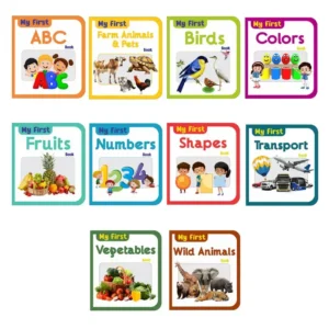 AWEJOY My First Knowledge Library - 10 Board Books