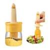Glass Oil Dispenser Bottle with Silicone Basting Brush