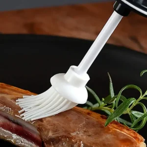 Glass Oil Dispenser with Basting Brush