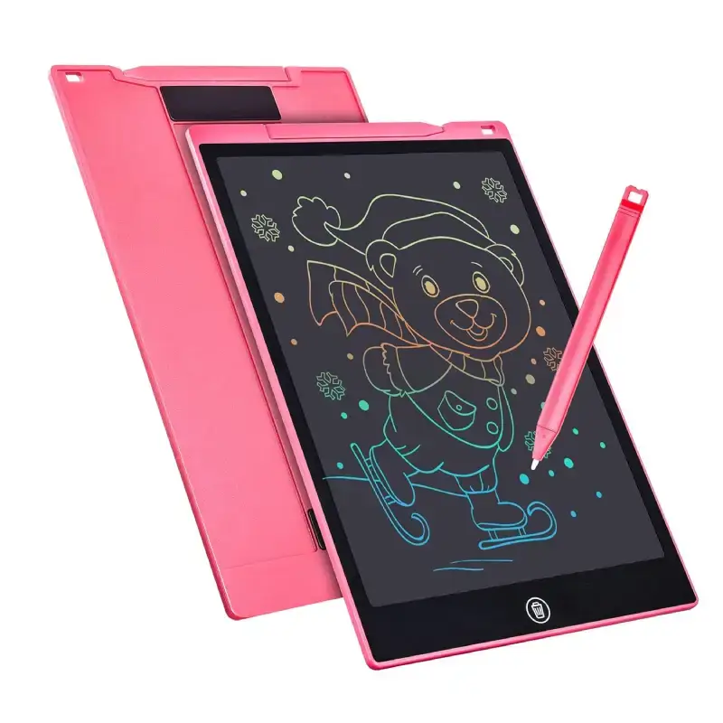 8.5-Inch LCD Writing Tablet for Kids Ages 3-7 - Colorful Doodle Board LCD Writing Tablet for Kids