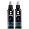 Muuchstac Ocean Face Wash for Men - 2x100ml Multi-Action Formula Muuchstac Ocean Face Wash for Men