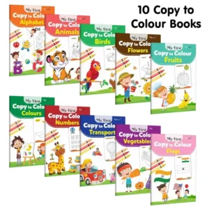 My First Colouring Combo - 10 Kids’ Colouring Books, Ages 3-12 My First Colouring Combo Colouring Books