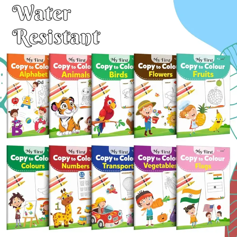 My First Colouring Combo - 10 Kids’ Colouring Books, Ages 3-12 My First Colouring Combo Colouring Books