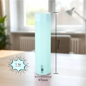 Premium Octa Fridge Water Bottles with Mat Finish - 1L, Pack of 6, Multicolor Octa Fridge Water Bottles