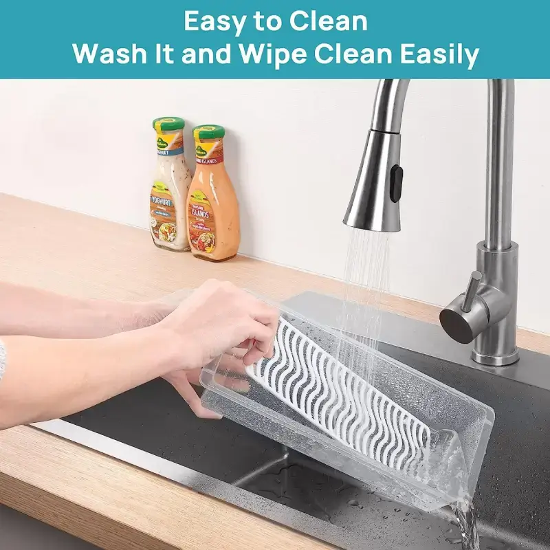 Set of 6 Stackable Fridge Storage Boxes with Drain Plate and Lid - 1500ml, Transparent Stackable Fridge Storage Boxes