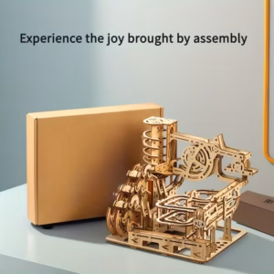 Shoppy wooden ball track puzzle for adults