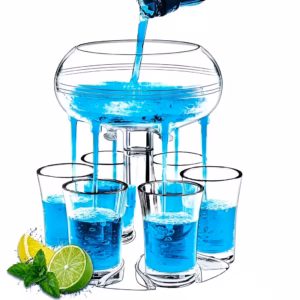 shoppy adjustable shot glass dispenser