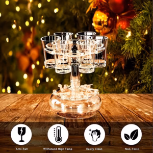 shoppy adjustable shot glass dispenser