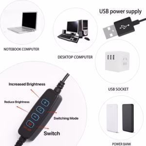 shoppy aluminum LED desk lamp