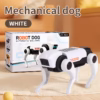 Shoppy Electric Mechanical Dog Toy with Lights – Forward Crawling Simulation for Kids, Gift for Halloween & Birthday Shoppy electric mechanical dog toy