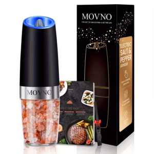 Shoppy gravity electric salt and pepper grinder