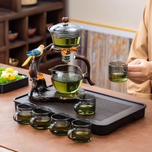 shoppy magpie lazy kung fu tea set