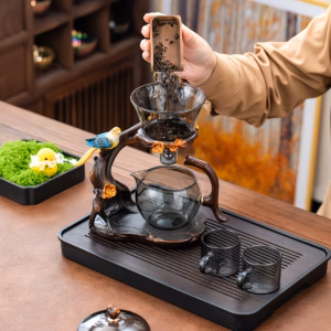 shoppy magpie lazy kung fu tea set