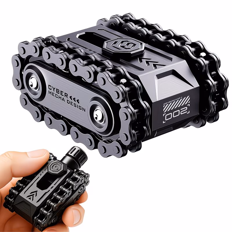 Shoppy Metal Desktop Stress-Relieving Toy – Precision Aluminum Alloy Fidget for Office & Home metal desktop stress toy