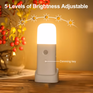 motion sensing night light rechargeable