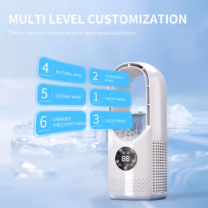 Shoppy portable USB tower fan