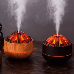 Shoppy volcano flame heater humidifier