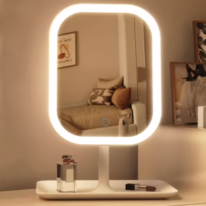 Shoppy rechargeable LED makeup mirror