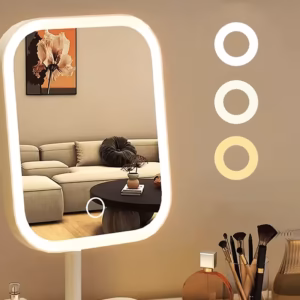 Shoppy rechargeable LED makeup mirror