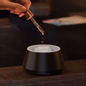 Shoppy simulated flame aroma diffuser