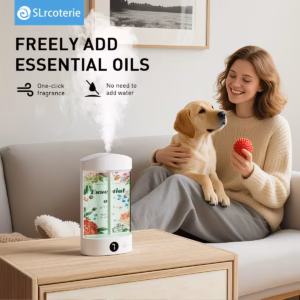 Shoppy Smart Aroma Diffuser Humidifier – 7-Level Modes with LED Digital Display, USB Rechargeable Shoppy smart aroma diffuser humidifier