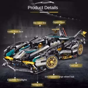 shoppy supercar building block set