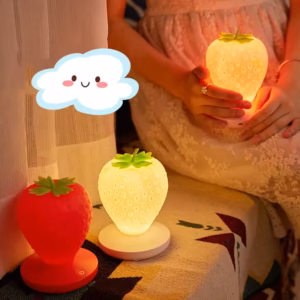 Shoppy strawberry lamp night light