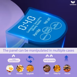 Shoppy multifunctional mini electric cooking pot