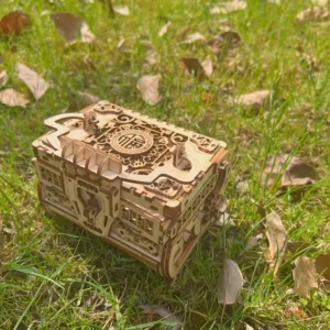 Shoppy DIY Wooden 3D Puzzle Jewelry Box – Handmade Model Kit, Creative Holiday & Birthday Gift Shoppy DIY wooden jewelry box 3D puzzle