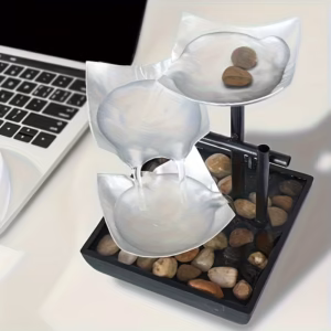 Shoppy indoor LED table fountain waterfall