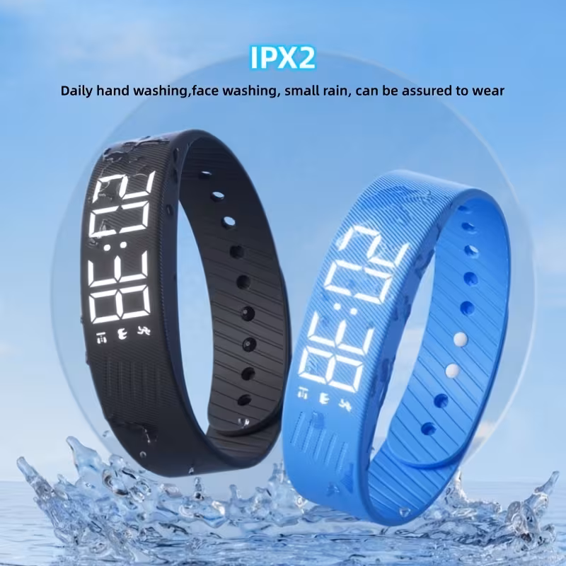 Shoppy Multi-Functional Unisex Digital Watch – Alarm, Pedometer, Stopwatch, Luminous Display, Fashionable Sports Wristwatch for Students Shoppy multi functional unisex digital watch