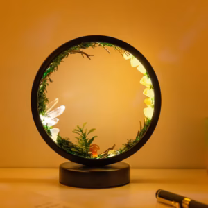 Shoppy natural crystal mushroom night light