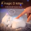 Shoppy Plush Cat That Meows When Pressed – Interactive Pet Toy, Simulated Cute Craft for Car or Home Shoppy cat that meows when pressed plush