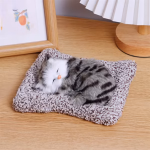 Shoppy cat that meows when pressed plush