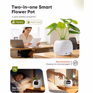 Shoppy smart flower pot planter robot
