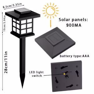 Shoppy solar outdoor lights 12 pack garden