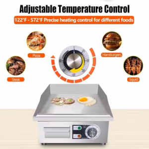 Shoppy commercial electric flat top grill