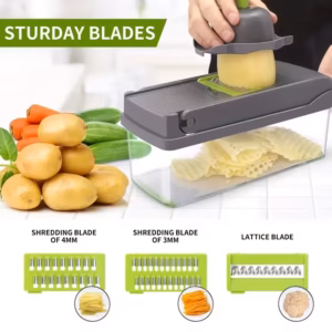 Shoppy 16 in 1 vegetable chopper with blades