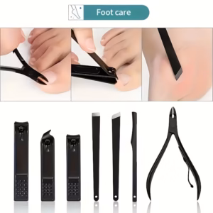 Shoppy professional nail clippers kit 24 piece