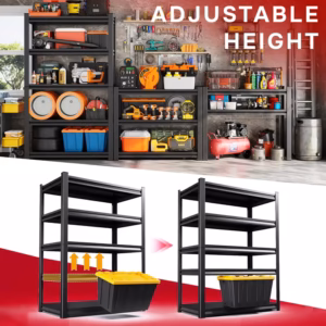 Shoppy heavy duty 5 tier metal shelving unit 2500 lbs