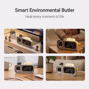 Shoppy hydration reminder clock with water alarm