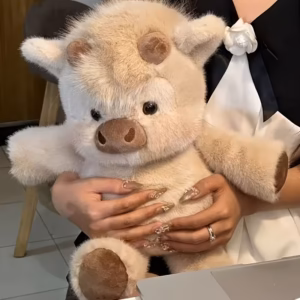 Shoppy kawaii highland cow stuffed animal plush