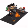 Shoppy large BBQ grill mat fireproof double sided