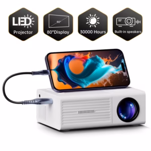Shoppy portable 1080p LCD projector with HDMI