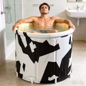 Shoppy portable folding bath bucket pvc material