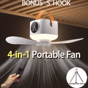 Shoppy portable tent fan with remote control