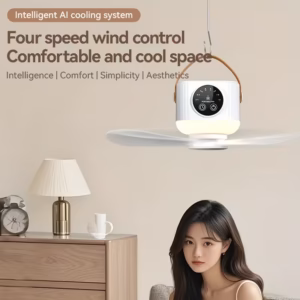 Shoppy portable tent fan with remote control