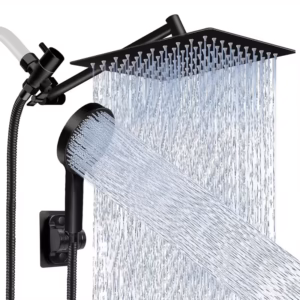 Shoppy rainfall and handheld shower combo